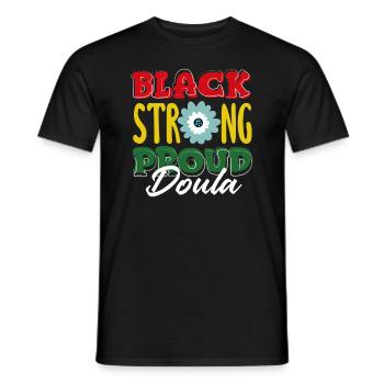 Doula Geschenk Doula Doulas - Männer T-Shirt - Schwarz - Vorne - AI Model Male 178 light (178cm)