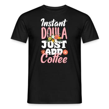 Doula Geschenk Doula Doulas - Männer T-Shirt - Schwarz - Vorne - AI Model Male 178 light (178cm)