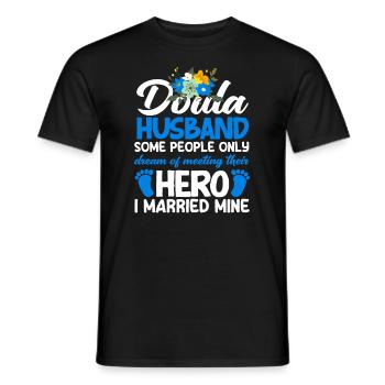 Doula Geschenk Doula Doulas - Männer T-Shirt - Schwarz - Vorne - AI Model Male 178 light (178cm)