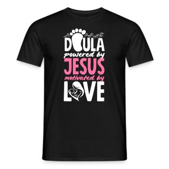 Doula Geschenk Doula Doulas - Männer T-Shirt - Schwarz - Vorne - AI Model Male 178 light (178cm)