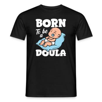 Doula Geschenk Doula Doulas - Männer T-Shirt - Schwarz - Vorne - AI Model Male 178 light (178cm)