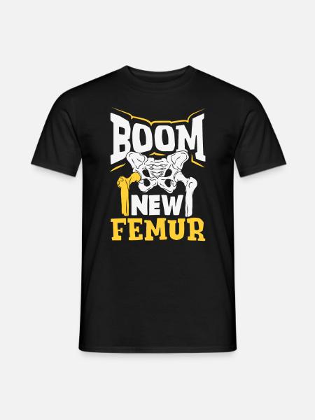 Leg Reconstruction Restoration - Men's T-Shirt - black