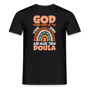 Doula Geschenk Doula Doulas - Männer T-Shirt - Schwarz - Vorne - AI Model Male 178 light (178cm)