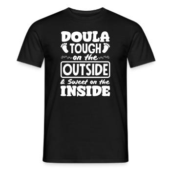 Doula Geschenk Doula Doulas - Männer T-Shirt - Schwarz - Vorne - AI Model Male 178 light (178cm)