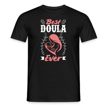 Doula Geschenk Doula Doulas - Männer T-Shirt - Schwarz - Vorne - AI Model Male 178 light (178cm)
