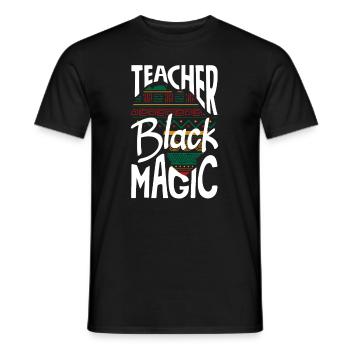 Lustiges Lehrer Lehrerinnen Geschenk - Männer T-Shirt - Schwarz - Vorne - AI Model Male 178 light (178cm)
