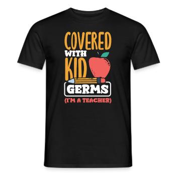 Funny Teacher Teacher Gift - Men's T-Shirt - black - Front - AI Model Male 178 light (178cm)