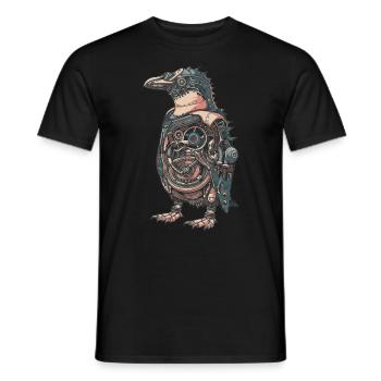 Steam Punk Art Funky Steampunk - T-shirt homme - noir - Devant - AI Model Male 178 light (178cm)