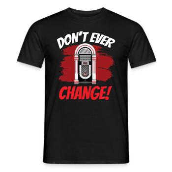 Karaoke Master Retro Music Juke Box - Männer T-Shirt - Schwarz - Vorne - AI Model Male 178 light (178cm)