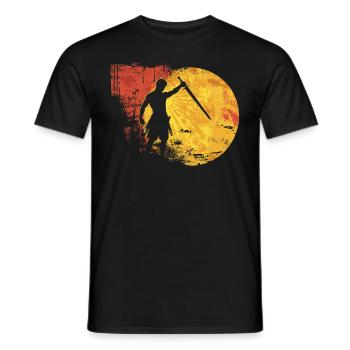Arnis Eskrima Kali Fma - Men's T-Shirt - black - Front - AI Model Male 178 light (178cm)