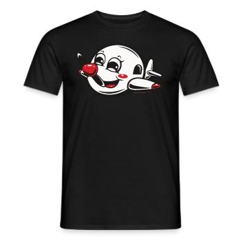 Meine Erste Flugreise Erstes Mal Fliegen - Männer T-Shirt - Schwarz - Vorne - AI Model Male 178 light (178cm)