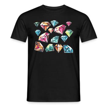 Accessoires pour Diamond Art Diamond Painter - T-shirt homme - noir - Devant - AI Model Male 178 light (178cm)