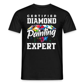 Accessoires pour Diamond Art Diamond Painter - T-shirt homme - noir - Devant - AI Model Male 178 light (178cm)
