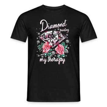 Accessoires pour Diamond Art Diamond Painter - T-shirt homme - noir - Devant - AI Model Male 178 light (178cm)