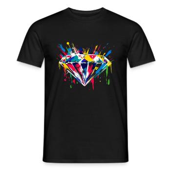 Accessoires pour Diamond Art Diamond Painter - T-shirt homme - noir - Devant - AI Model Male 178 light (178cm)