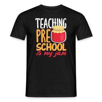 Lustiges Lehrer Lehrerinnen Geschenk - Männer T-Shirt - Schwarz - Vorne - AI Model Male 178 light (178cm)