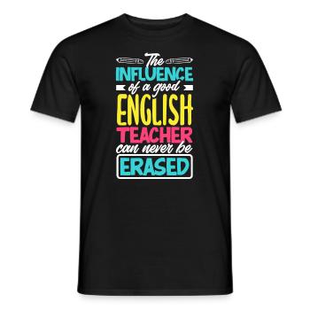 Funny Teacher Teacher Gift - Men's T-Shirt - black - Front - AI Model Male 178 light (178cm)