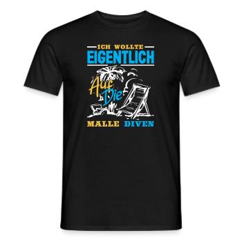 Mallorca Party Crew Mallorca Urlaub - Männer T-Shirt - Schwarz - Vorne - AI Model Male 178 light (178cm)