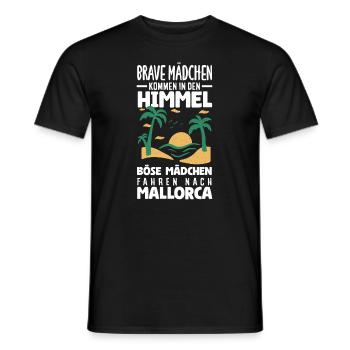 Mallorca Party Crew Mallorca Holidays - Men's T-Shirt - black - Front - AI Model Male 178 light (178cm)