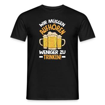 Mallorca Party Crew Mallorca Holidays - Men's T-Shirt - black - Front - AI Model Male 178 light (178cm)