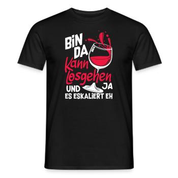 Mallorca Party Crew Mallorca Holidays - Men's T-Shirt - black - Front - AI Model Male 178 light (178cm)