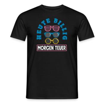 Mallorca Party Crew Mallorca Holidays - Men's T-Shirt - black - Front - AI Model Male 178 light (178cm)