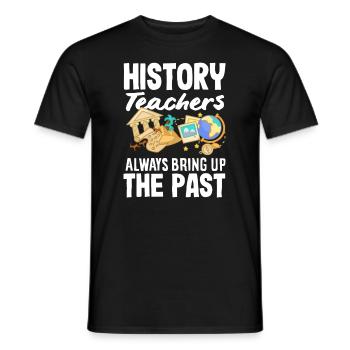 Funny Teacher Teacher Gift - Men's T-Shirt - black - Front - AI Model Male 178 light (178cm)