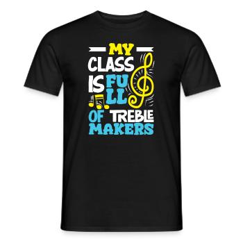 Lustiges Lehrer Lehrerinnen Geschenk - Männer T-Shirt - Schwarz - Vorne - AI Model Male 178 light (178cm)