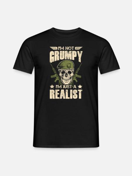 Veteran Medicated Dysfunctional - Männer T-Shirt - Schwarz