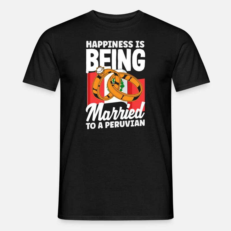 Peru Peruvian Gift - Men's T-shirt - black