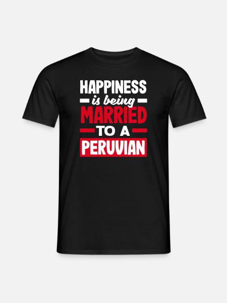 Peru Peruvian Gift - Men's T-Shirt - black