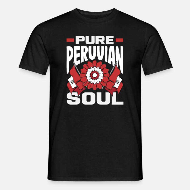 Peru Peruvian Gift - Men's T-shirt - black