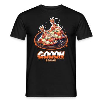 Chinese Food Crab Rangoon Meme Lustig - Männer T-Shirt - Schwarz - Vorne - AI Model Male 178 light (178cm)