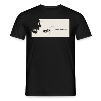 phonemisPhonemische Bewusstseinswissenschaft - Männer T-Shirt - Schwarz - Vorne - AI Model Male 178 light (178cm)