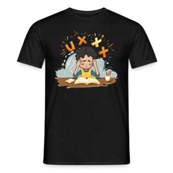 phonemisPhonemische Bewusstseinswissenschaft - Männer T-Shirt - Schwarz - Vorne - AI Model Male 178 light (178cm)