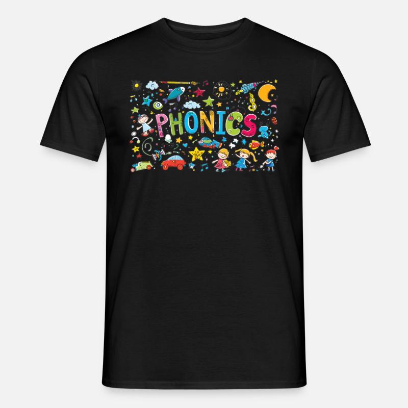 phonemisScience de la conscience phonémique - T-shirt homme - noir