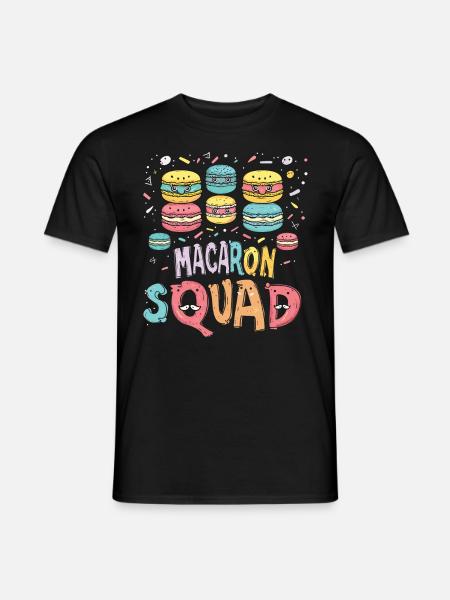Macaron lovers Macaron Baker - Men's T-Shirt - black