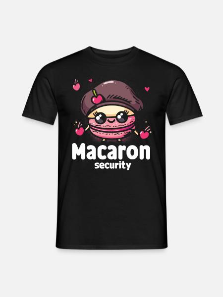 Macaron lovers Macaron Baker - Men's T-Shirt - black