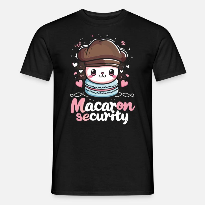 Macaron lovers Macaron Baker - Men’s T-shirt - black