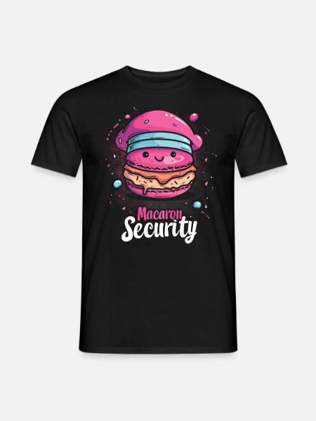 Macaron lovers Macaron Baker - Men's T-Shirt - black
