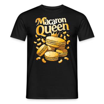 Amateurs de macarons Macaron Baker - T-shirt homme - noir - Devant - AI Model Male 178 light (178cm)