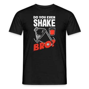 Lustiger Barkeeper Spruch Barkeeper Geschenk - Männer T-Shirt - Schwarz - Vorne - AI Model Male 178 light (178cm)