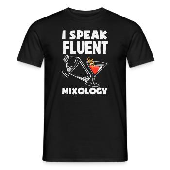 Funny Bartender Saying Bartender Gift - Men's T-Shirt - black - Front - AI Model Male 178 light (178cm)