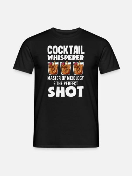 Funny Bartender Saying Bartender Gift - Men's T-Shirt - black