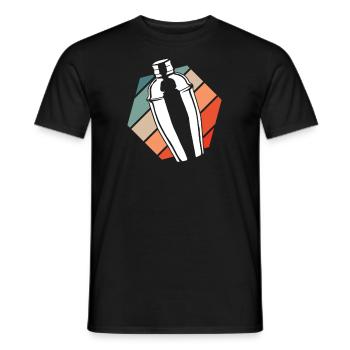 Lustiger Barkeeper Spruch Barkeeper Geschenk - Männer T-Shirt - Schwarz - Vorne - AI Model Male 178 light (178cm)