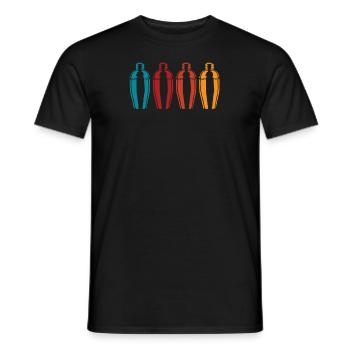 Lustiger Barkeeper Spruch Barkeeper Geschenk - Männer T-Shirt - Schwarz - Vorne - AI Model Male 178 light (178cm)