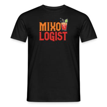 Funny Bartender Saying Bartender Gift - Men's T-Shirt - black - Front - AI Model Male 178 light (178cm)