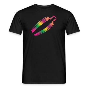 Barman drôle disant cadeau de barman - T-shirt homme - noir - Devant - AI Model Male 178 light (178cm)
