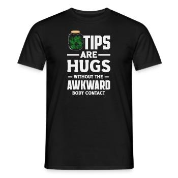 Lustiger Barkeeper Spruch Barkeeper Geschenk - Männer T-Shirt - Schwarz - Vorne - AI Model Male 178 light (178cm)