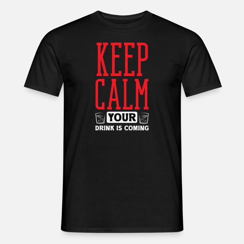 Funny Bartender Saying Bartender Gift - Men's T-Shirt - black